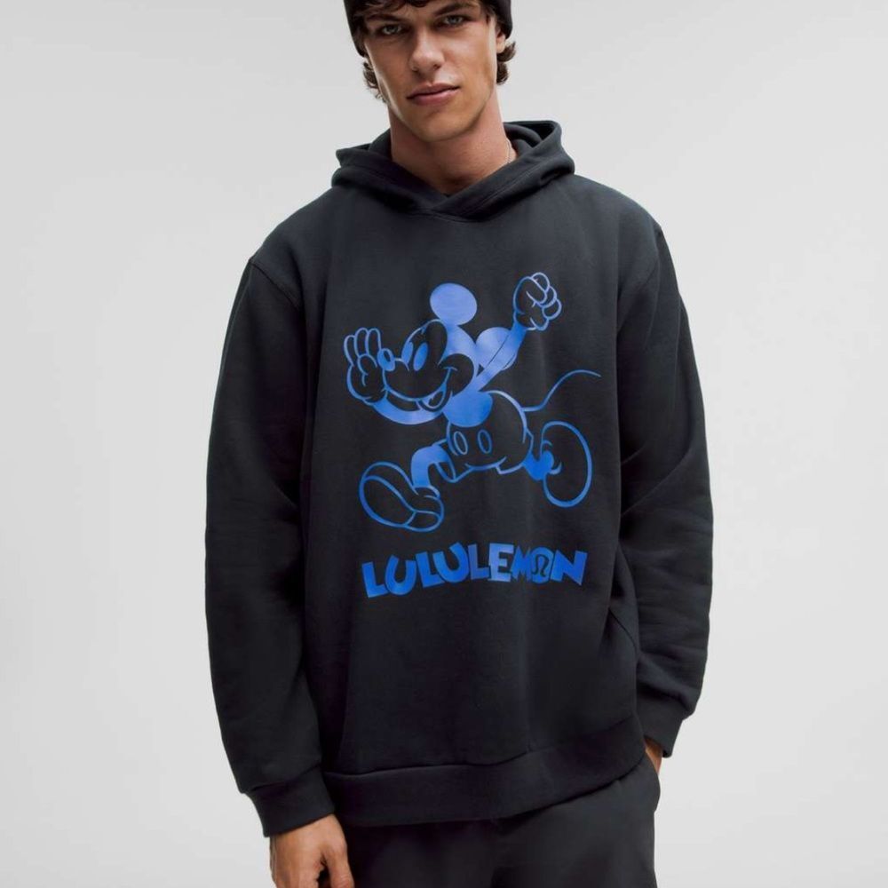 NWT XS Lululemon Steady State Pullover Plush Fleece Hoodie Disney Mickey UNISEX - Picture 3 of 9